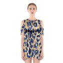 Leopard skin  Shoulder Cutout One Piece Dress View1