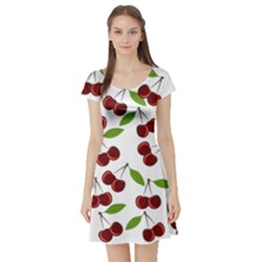 Fruit Life Short Sleeve Skater Dress by Valentinaart