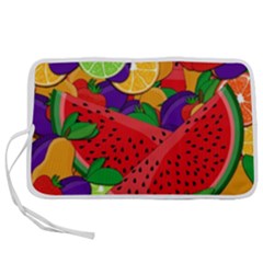 Fruit Life 2  Pen Storage Case (m) by Valentinaart