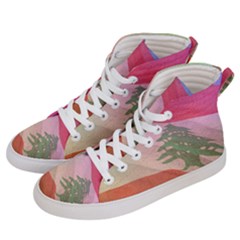 Lebanon Women s Hi-top Skate Sneakers by AwesomeFlags