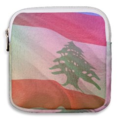 Lebanon Mini Square Pouch by AwesomeFlags