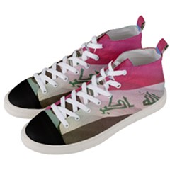 Iraq Men s Mid-top Canvas Sneakers by AwesomeFlags