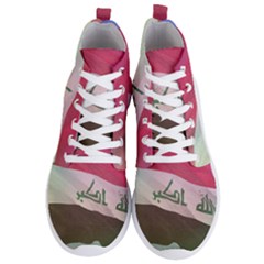 Iraq Men s Lightweight High Top Sneakers by AwesomeFlags