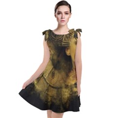 Surreal Steampunk Queen From Fonebook Tie Up Tunic Dress by 2853937