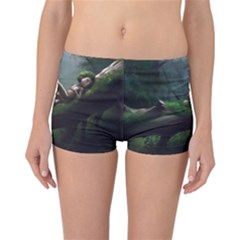 Wooden Child Resting On A Tree From Fonebook Reversible Boyleg Bikini Bottoms by 2853937