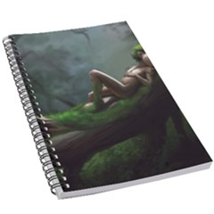 Wooden Child Resting On A Tree From Fonebook 5 5  X 8 5  Notebook by 2853937