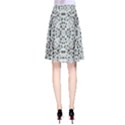 Dots Motif Geometric Print Design A-Line Skirt View2