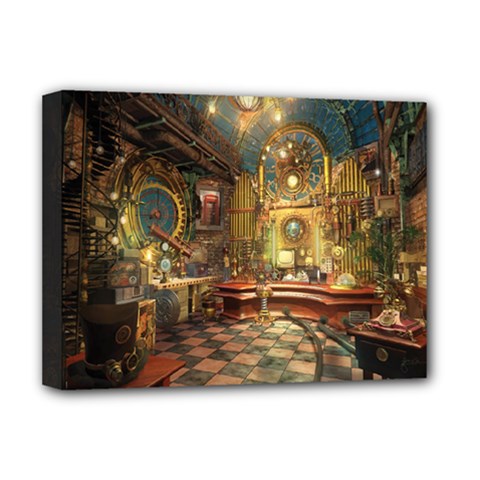 Steampunk Room Deluxe Canvas 16  X 12  (stretched)  by 2853937