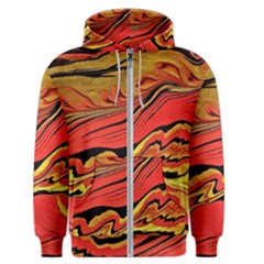 Warrior s Spirit  Men s Zipper Hoodie by BrenZenCreations