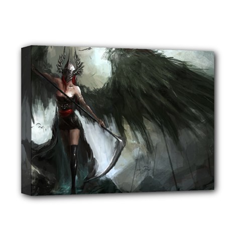 Angell Of The Scythe Deluxe Canvas 16  X 12  (stretched)  by 2853937