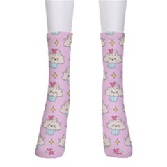 Kawaii Cupcake  Men s Crew Socks by lisamaisak