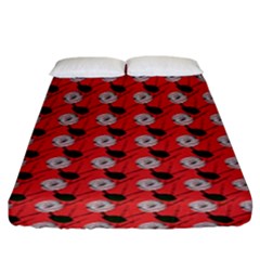 Flowers Pattern Fitted Sheet (king Size) by Sparkle