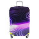 Illustration Scene Blue Luggage Cover (Medium) View1