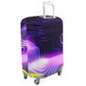 Illustration Scene Blue Luggage Cover (Medium) View2