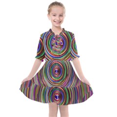 Vectors Background Kids  All Frills Chiffon Dress by Dutashop