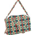 Texture Plaid Canvas Crossbody Bag View1