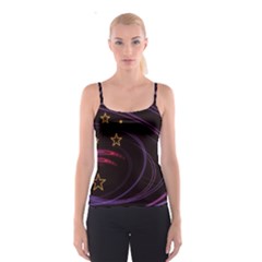 Background Abstract Star Spaghetti Strap Top by Dutashop