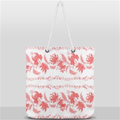 Folk Ornament Full Print Rope Handle Tote (large) by Eskimos