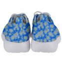 Hydrangea Blue Glitter Round Kids  Lightweight Sports Shoes View4