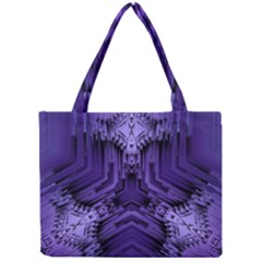 Mandala Neon Mini Tote Bag by Dutashop