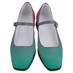 Teal Sangria Women s Mary Jane Shoes by SpangleCustomWear