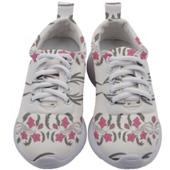 Folk Ornament Kids Athletic Shoes by Eskimos