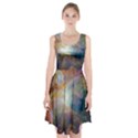 Colorful Galaxy Racerback Midi Dress View1