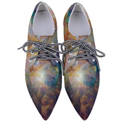 Colorful Galaxy Pointed Oxford Shoes by ExtraAwesomeSauce