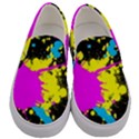Splatter Splatter Men s Canvas Slip Ons View1