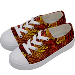 Phoenix Rising Kids  Low Top Canvas Sneakers by ExtraAwesomeSauce