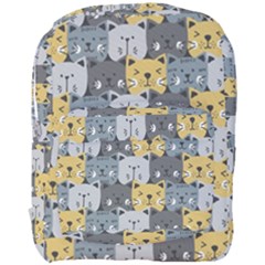 Cute Cat Pattern Full Print Backpack by ExtraAwesomeSauce