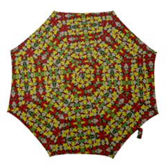 Leaves Pattern Hook Handle Umbrellas (large) by ExtraAwesomeSauce