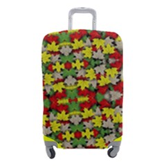 Leaves Pattern Luggage Cover (small) by ExtraAwesomeSauce