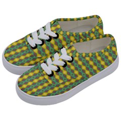 Native American Pattern Kids  Classic Low Top Sneakers by ExtraAwesomeSauce