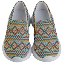 Native American Pattern Kids Lightweight Slip Ons by ExtraAwesomeSauce