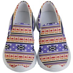 Native American Pattern Kids Lightweight Slip Ons by ExtraAwesomeSauce