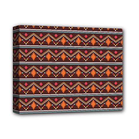 Native American Pattern Deluxe Canvas 14  X 11  (stretched) by ExtraAwesomeSauce