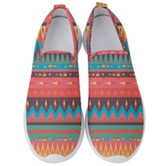 Native American Pattern Men s Slip On Sneakers by ExtraAwesomeSauce