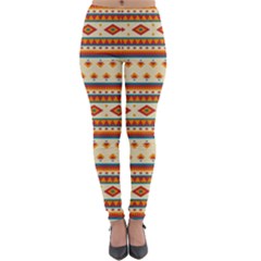 Native American Pattern Lightweight Velour Leggings by ExtraAwesomeSauce