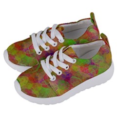 Easter Egg Colorful Texture Kids  Lightweight Sports Shoes by Dutashop