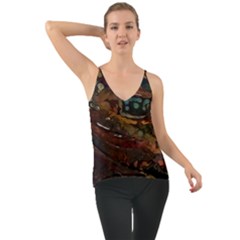 Abstract Art Chiffon Cami by Dutashop