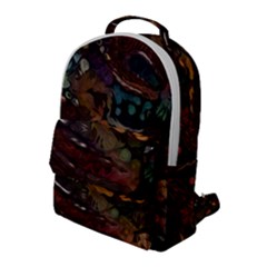 Abstract Art Flap Pocket Backpack (large) by Dutashop