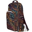 Abstract Art Double Compartment Backpack View1