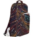 Abstract Art Double Compartment Backpack View2