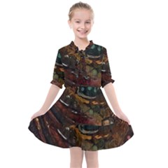 Abstract Art Kids  All Frills Chiffon Dress by Dutashop