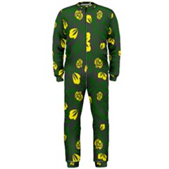 Yellow Flowers Onepiece Jumpsuit (men)  by Eskimos