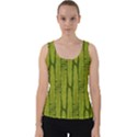 Fern Texture Nature Leaves Velvet Tank Top View1