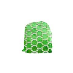 Hexagon Windows Drawstring Pouch (xs) by essentialimage365