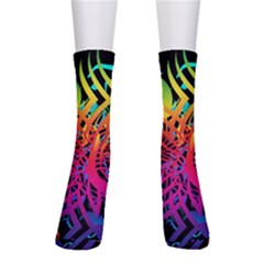 Abstract Jungle Men s Crew Socks by icarusismartdesigns