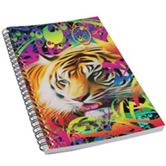 Tiger In The Jungle 5 5  X 8 5  Notebook by icarusismartdesigns